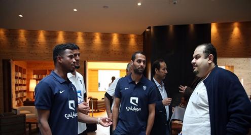 بالصور.. بن مساعد: ريجيكامب هو الرئيس .. والبطولات القادمة هلالية